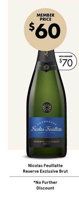 Nicolas feuillatte reserve exclusive brut