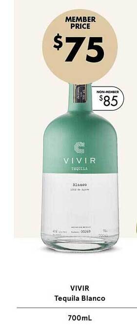 Vintage Cellars Vivir tequila blanco offer