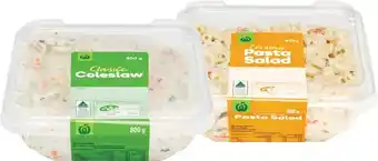 Woolworths Woolworths Pre Packed Salad Varieties 800g u2013 Excludes Ancient Grains & Basil Pesto Varieties u2013From the Deli offer