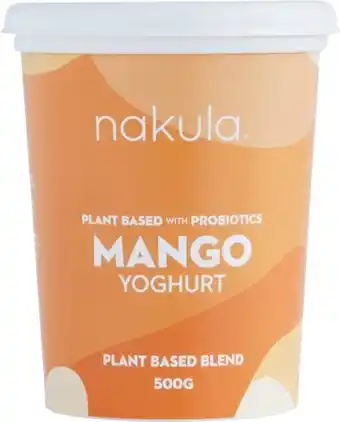 Woolworths Nakula Coconut Yoghurt 500g or Nakula Plant Based Yoghurt 500g offer