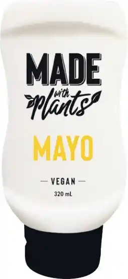 Woolworths Made With Plants Vegan Mayo 320ml offer
