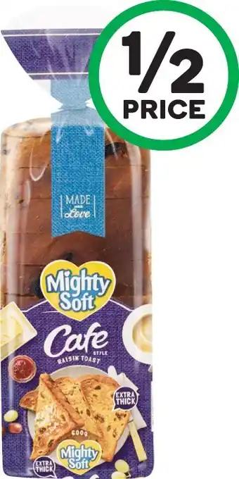 Mighty Soft Cafe Fruit Toast 600g