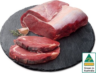 IGA Australian Economy Beef Scotch Fillet Whole offer