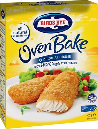 IGA Birds Eye Oven Bake Fish Fillets 425g Selected Varieties offer