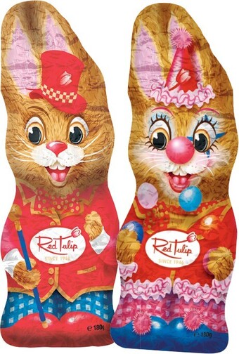 IGA Red Tulip Carnival Rabbit 180g* offer