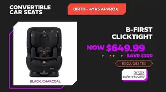 Britax b-first clicktight