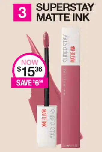 Priceline Superstay Matte Ink offer