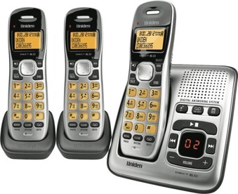 The Good Guys Uniden Cordless Phone Triple Pack offer