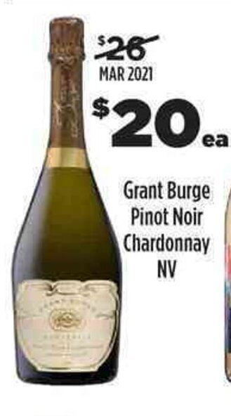 Liquorland Grant Burge Pinot Noir Chardonnay NV offer