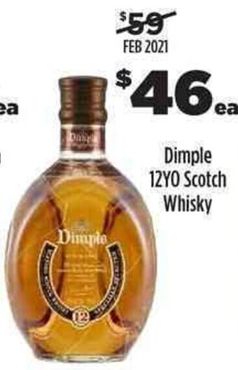 Dimple 12YO Scotch Whisky