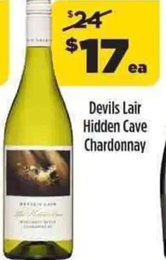 Liquorland Devils Lair Hidden Cave Chardonnay offer
