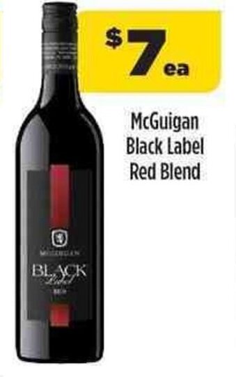 Liquorland McGuigan Black Label Red Blend offer