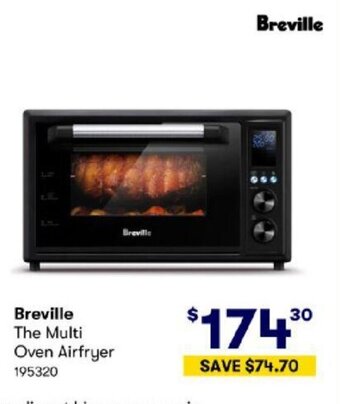 BIG W Breville The Multi Oven Airfryer offer