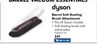 The Good Guys Dyson - Barrel Soft Dusting Brush Attachment - 908877-09 offer