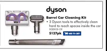 The Good Guys Dyson - Barrel Car Cleaning Kit - 908909-09 offer
