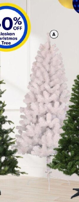 BIG W 195cm Denali White Christmas Tree offer