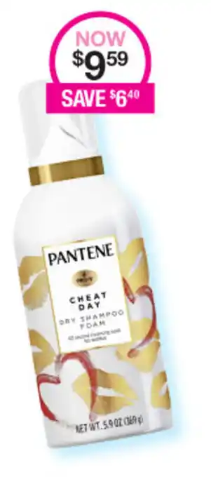 Priceline Pantene Cheat Day Dry Shampoo Foam offer