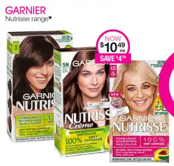 Priceline Garnier Nutrisse Hair Color offer