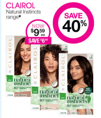 Priceline Clairol Natural Instincts offer