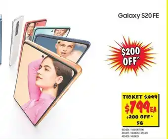 JB Hi-Fi Samsung - Galaxy S20 FE 5G offer