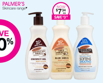Priceline Palmer's Skincare Range offer