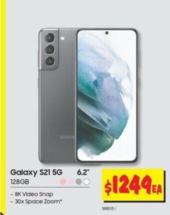 JB Hi-Fi Samsung - Galaxy S21 5G 128GB offer
