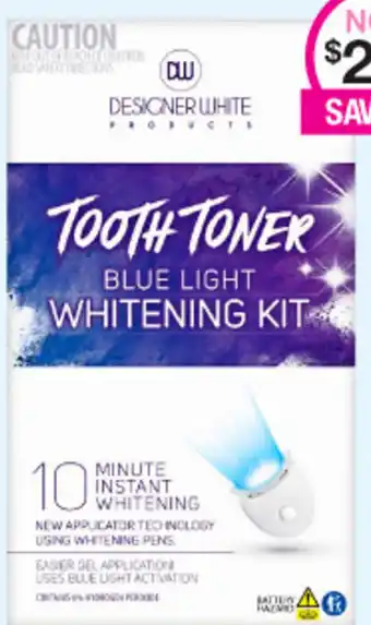 Priceline Designer White Tooth Toner Whitening Kit offer