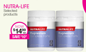 Priceline Nutra-life Magnesium Complete Forte offer
