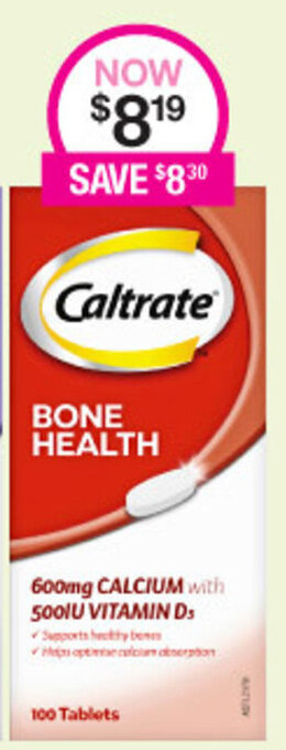 Priceline Caltrate Bone Health offer