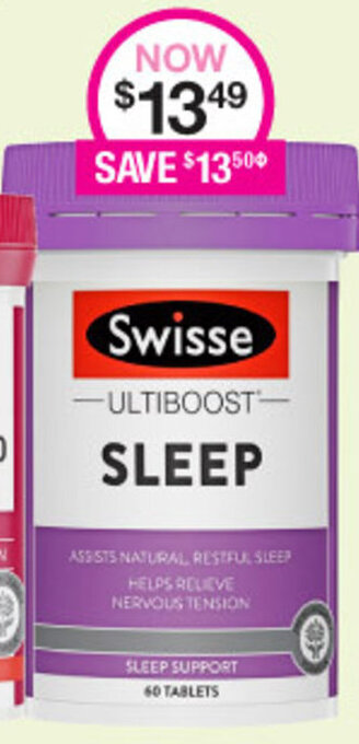 Priceline Swisse Ultiboost Sleep offer