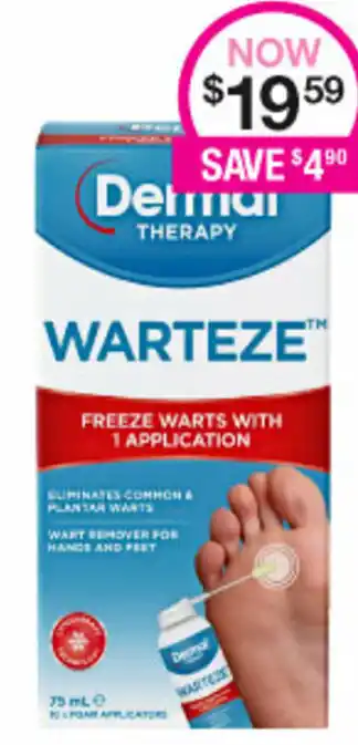 Priceline Dermal Therapy Warteze offer