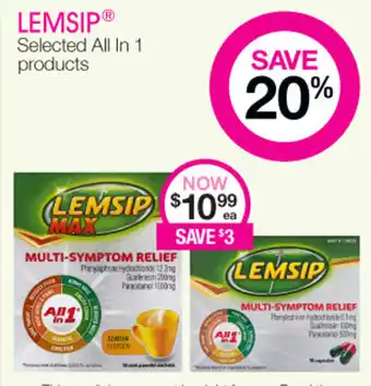 Priceline Lemsip Multi-symptom Relief offer