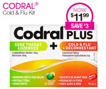 Priceline Codral Cold & Flu Kit offer