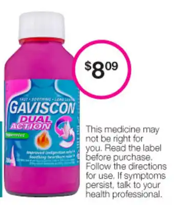 Priceline Gaviscon Dual Action offer