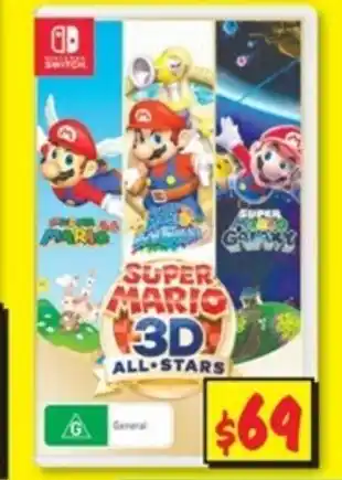 JB Hi-Fi Super Mario 3D All-Stars offer