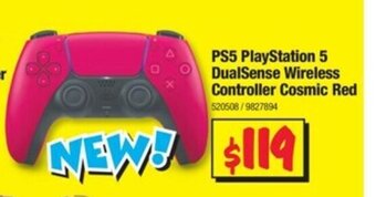 PS5 Playstation 5 DualSense Wireless Controller Cosmic Red