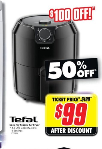 The Good Guys Tefal Easy Fry Classic Air Fryer offer