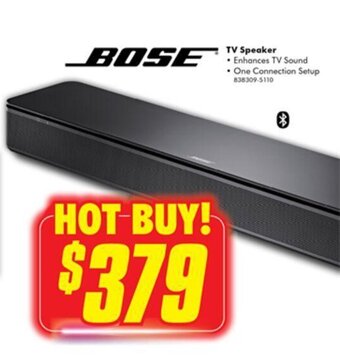 The Good Guys Bose Tv Speaker offer