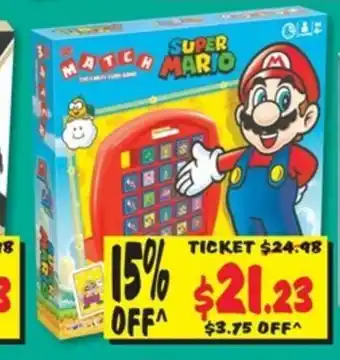 JB Hi-Fi Match Super Mario offer