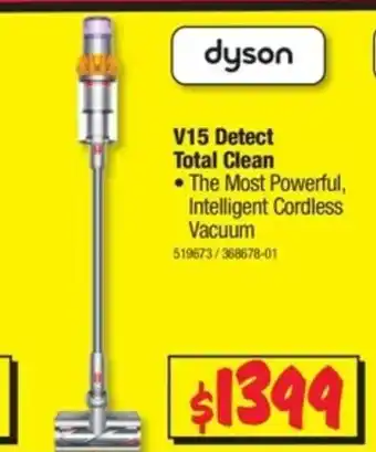 JB Hi-Fi Dyson - V15 Detect Total Clean - 519673 offer