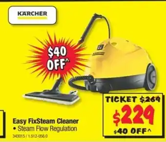 JB Hi-Fi KARCHER - Easy FixSteam Cleaner - 343015 offer