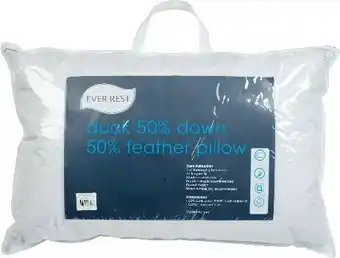 Spotlight 50% off Ever Rest 50% Down 50% Duck Feather Pillow offer