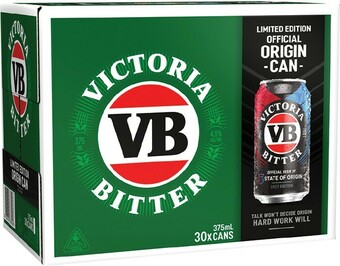 IGA Victoria Bitter 30 Can Block offer
