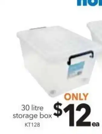 Cheap as Chips 30 Litre Storage Box offer