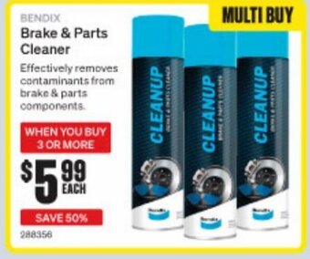 SuperCheap Auto Bendix Brake & Parts Cleaner offer
