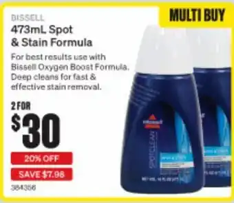 SuperCheap Auto Bissell 473ml Spot & Stain Formula offer