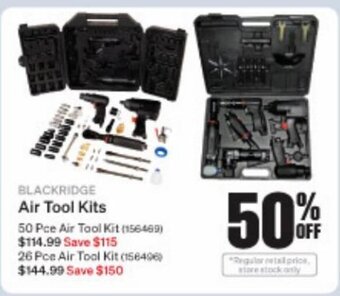 SuperCheap Auto Blackridge Air Tool Kits offer