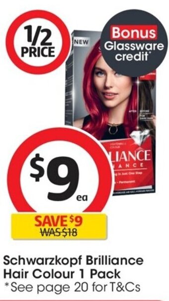Schwarzkopf Brilliance Hair Colour 1 Pack