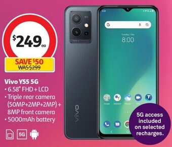 Coles Vivo Y55 5G offer