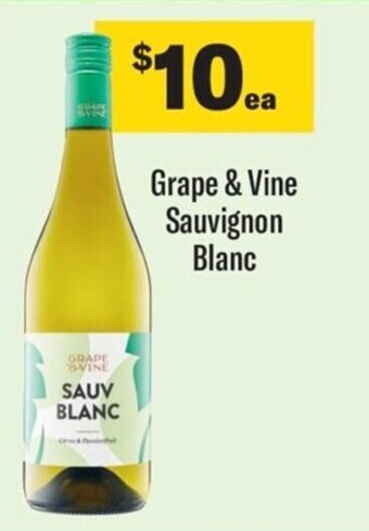 Coles Grape & Vine Sauvignon Blanc offer